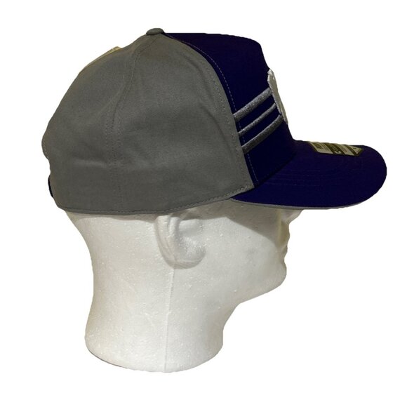 K-State Wildcats Hat Men Purple SnapBack Cap NCAA Collegiate School New - Picture 6 of 8